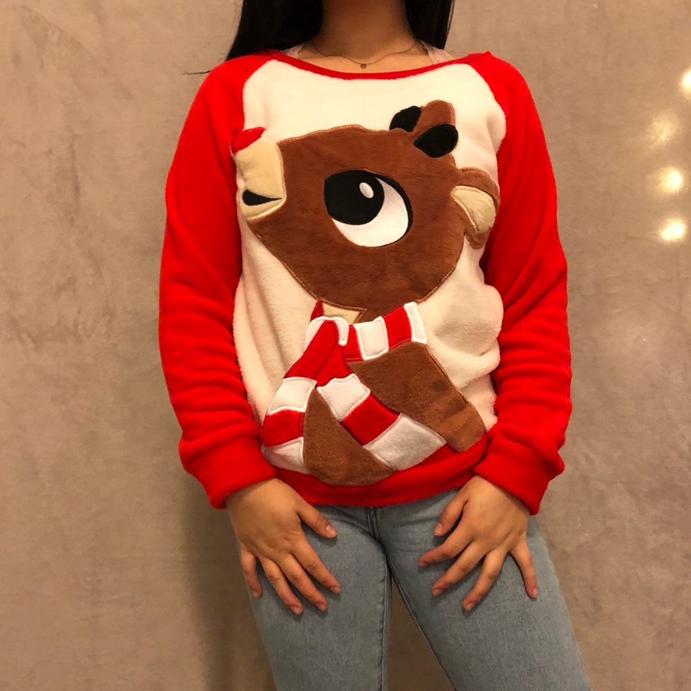rudolph christmas sweater